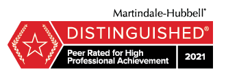 Martindale Hubbel Distinguished Rating